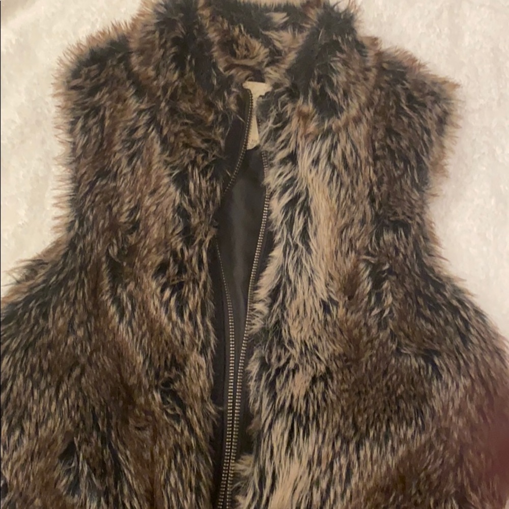 Girls Faux Vest